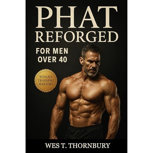 PHAT Reforged for Men Over 40 Audiolibro Por Wes T. Thornbury arte de portada