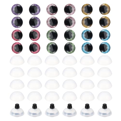Yeux de sécurité pour amigurumi PATIKIL de 20 mm afin de donner vie à vos poupées