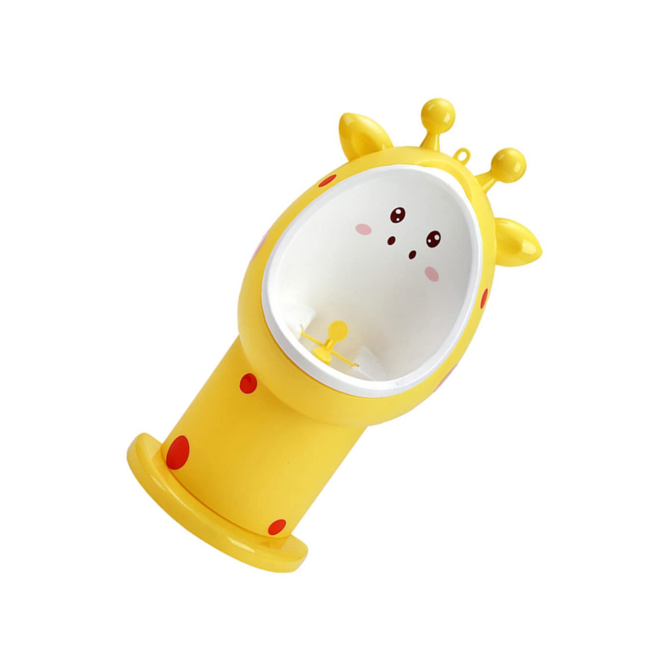 Orinal de Pie para Niños Amarillo de Pp, Diseño Infantil