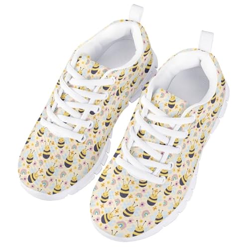 Xoenoiee Kids Athletic Tennis Sneakers for Boy Girl Breathable Running Shoe Walking Shoes
