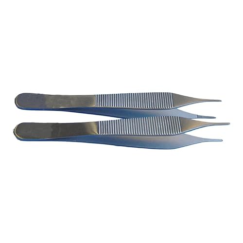 EMS 72912 Micro-Adson Pinza, acero inoxidable, 4.75" de longitud