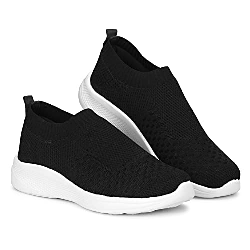 Image of Kraasa Socks Knitting Walking Shoes for Men | Sneakers