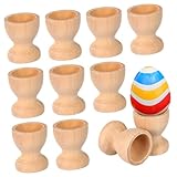 Porte-œufs en bois: peut également être utilisé comme jouets du jour de pâques pour votre enfant, œufs se dressent des jouets