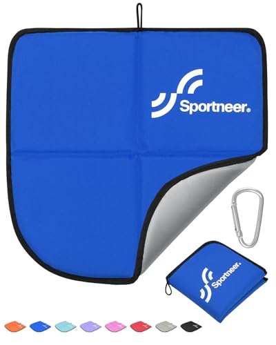 Sportneer Tapis Siège Extérieur,Coussin de Siège Étanche, Coussin Chaud Portable, adapté aux Pique-niques en Plein air, à la randonnée et au Camping