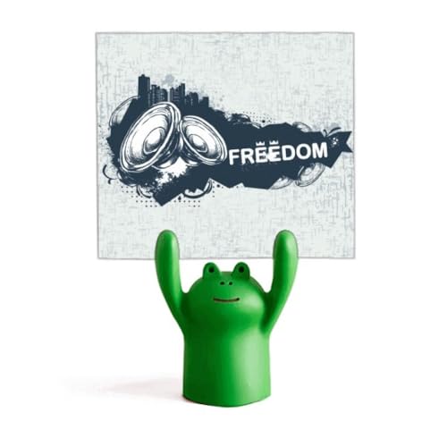 Porte-mémo enceinte grenouille graffiti hip-hop, idée cadeau ado originale