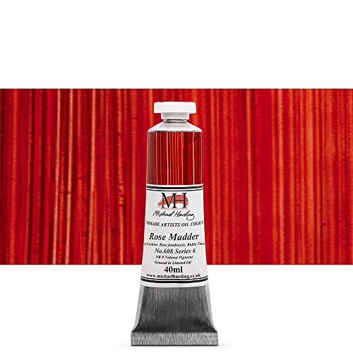 Michael Harding : Oil Paint : 40ml : Rose Madder