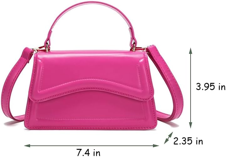 XTAPAN small purses trendy mini purses for women crossbody small square bag top handle bag crossbody bag shoulder bag - Image 4