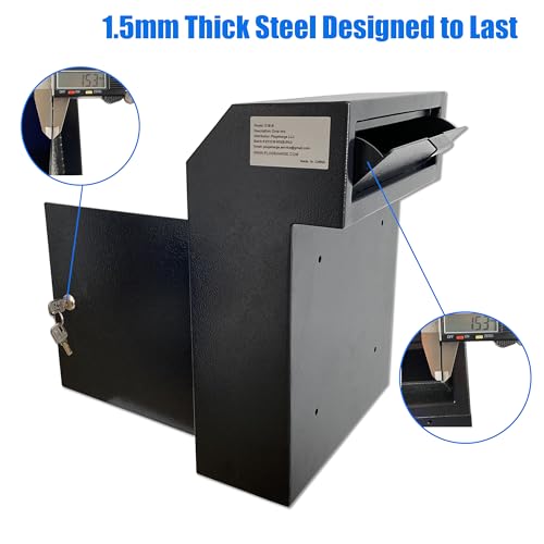Plugsharge D1B-B Through The Door Mail Drop Box thumb #3