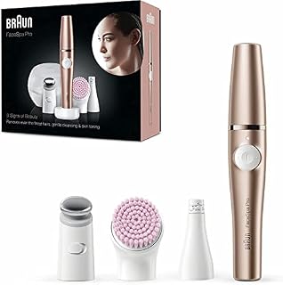 Braun FaceSpaPro Zestaw Do Oczyszczania Twarzy, Złoto/Biały
