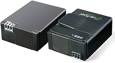 2 Rechargeable Batteries for GoPro Hero3+ & Hero3 - GoPro Hero 3+ & Hero3 Battery Replacements (2-Pack 1180mAh GoPro Batteries) - 2-Pack of 1180mAh Rechargeable Battery Kit for GoPro HERO3+ & HERO3