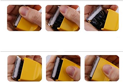Professional Hair Trimer Ceramic Titianium Mens Clipper Digital Display Electric Cutting Machine Haircut