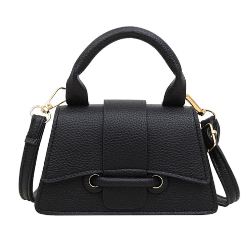 BORSA CUTE: Rendete il vostro look quotidiano più sorprendente con questa piccola borsa a tracolla crossbody, molto carina. La delicata mini borsa colpisce per il suo design elegante e senza tempo, perfetto per le giovani ragazze che vogliono creare un look elegante e sofisticato.