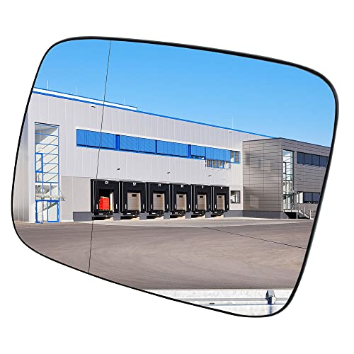 BESTPRICE 1x Spiegelglas links beheizt Außenspiegel Seitenspiegelglas asphärisch Kompatibel mit VW TRANSPORTER T4 Bus (70B, 70C, 7DB, 7DK, 70J, 70K, 7DC, 7DJ), TRANSPORTER T4 Kasten (70A, 70H,