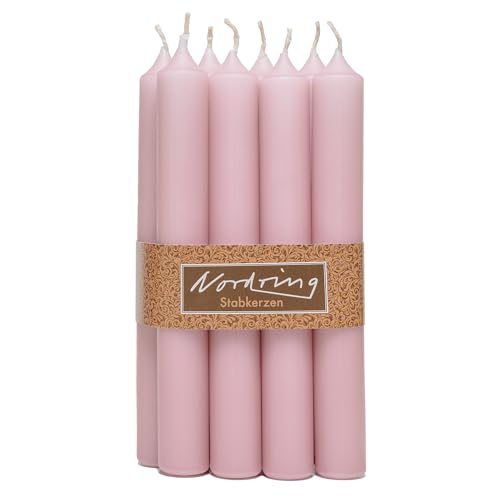 Nordring 8 candele 2,2 x 18 cm, rosa antico