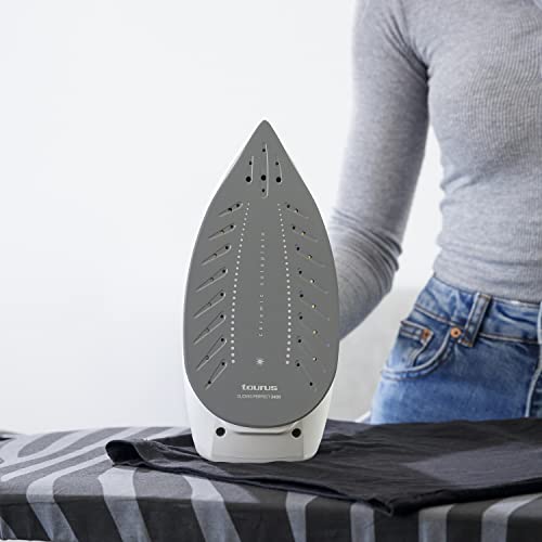 Taurus-Sliding-Perfect-2400-Centro-de-planchado-2400W-golpe-vapor-250gmin-57bar-vapor-continuo-120gmin-deposito-15L-suela-ceramica-anti-goteo-planchado-vertical-Azul