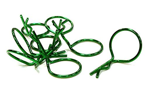 Clips de carrosserie RC 1/10 Integy 26x16mm épingles coudées pour truck et voiture