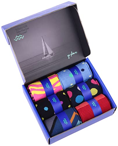 Marino Avenue Marino Abito Calzini per Uomo, Funky...