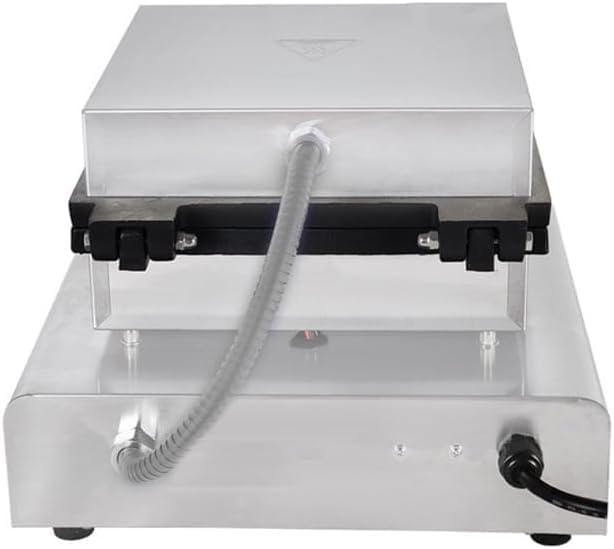 Piastra per Waffle Professionale con Stampo A Forma di Pino, Padella in Ghisa Antiaderente, 240 V per Cottura Professionale