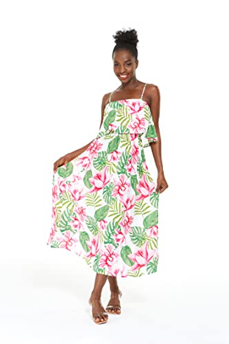 Image of Hawaii Hangover Family Matching Hawaiian Clothes, Lotus & Orchid | Family matching Hawaiian outfits, Lotus & Orchid, lightweight rayon, machine washable, tropical floral print, luaus, cruises