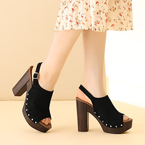 Perphy Slingback Platform Chunky High Heel Sandals for Women2