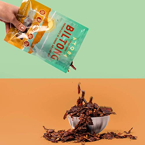 Ayoba Biltong & Droewors Bundle - Grass Fed, Keto And Paleo Certified Air-Dried Beef Snack - Better Than Jerky - Whole 30 Approved, No Sugar, Gluten Free, No Nitrates (2 Pack, 4 Ounce) #TOP6