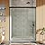 56-60 in W x 72 in H Sliding Shower Door - Semi-Frameless Bypass Bathroom Door with 1/4 in Tempered Glass,Brushed Nickel Finish for Walk-in Shower