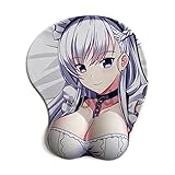 HMS Belfast Azur Lane 3D Anime Mouse Pads with Wrist Rest Gaming Mousepads (2Way Skin)