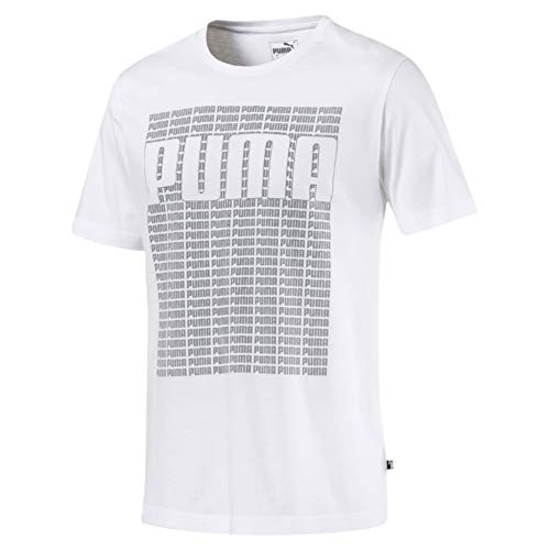 Preisvergleich Produktbild PUMA Herren Wording Tee T-Shirt, White, XL
