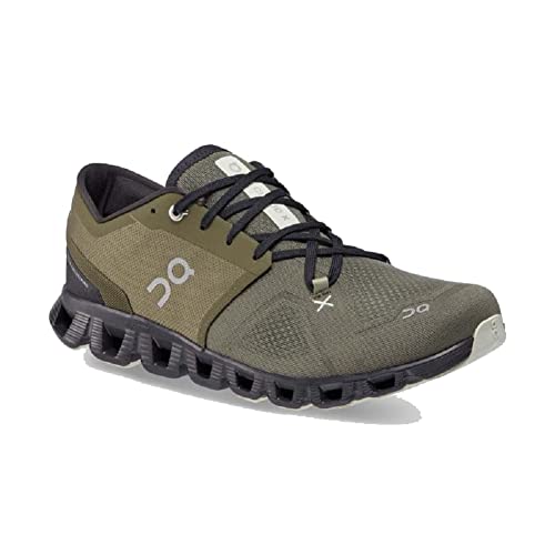 Preisvergleich Produktbild ON Runinning Cloud X 3 Sneaker Trainer Schuhe (Olive / reseda, 43)