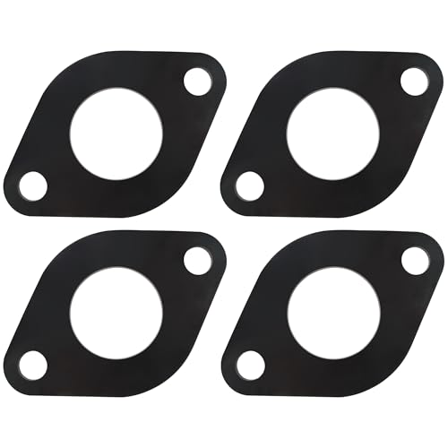 Circulator Pump Flange Rubber Gasket, for Valve Pipeline and Flange Installation, Fits 007 Inline Circulator Pump (4 Pack)
