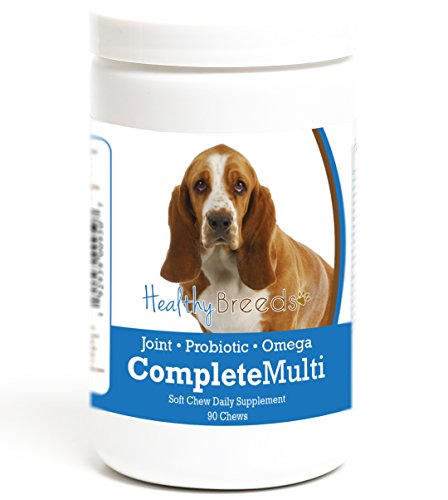 Healthy Breeds Basset Hound All in One Multivitamin Soft Chew 90 Count
