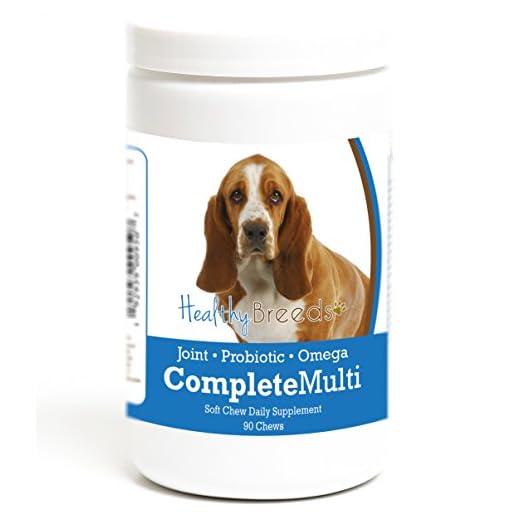 Healthy Breeds Basset Hound All in One Multivitamin Soft Chew 90 Count
