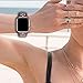 UHKZ Sport Watch Band Compatible with Apple Watch Bands 38mm 40mm 42mm 44mm,Sports Soft Silicone Wristband for Iwatch Series 6/SE/5/4/3/2/1