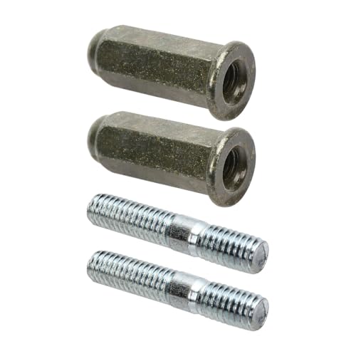 Laroal 1 Set Auspuff Stehbolzen Mutter Scheibe Dichtung Kit Auspuff Dichtung Für Abgas System Kompatibel Mit Für Roller Moped Quad Motor