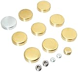 Milodon 34046 Brass Freeze Plug Kit for Pontiac V8