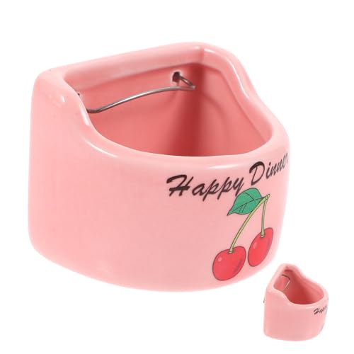 Healifty 転倒防止 セ ボウル ペット フード ボウル 水 小 ペット 小 動物 ニンジン セ ボウ