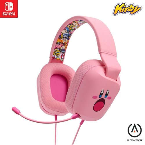 48% Off PowerA Kirby Wired Headset for Nintendo Switch