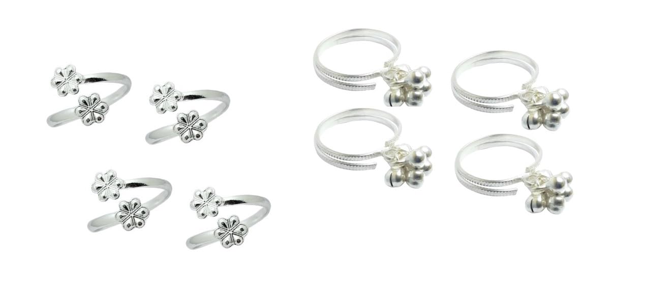 kamada creations Kamada's Designer colorful Toe ring-picture-12