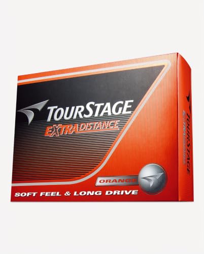 BRIDGESTONE(ブリヂストン) ゴルフボール TOURSTAGE エクストラディスタンス 1ダース(12個入り) オレンジ TEOX 7枚目