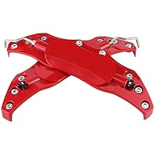 Universal Brake Caliper Covers - Red Aluminum Alloy Fake Disc Brake Caliper Covers for Cars, Easy 10-Min Install, ML Sizes for 16-18+ Inch Wheels L