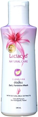 Lactacyd Natural Care Cleansing Feminine Wash with Natural Milk Extracts 150ml