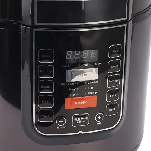 Panela elétrica de arroz lenta de pressão multifuncional inteligente 6L 220V grande capacidade para