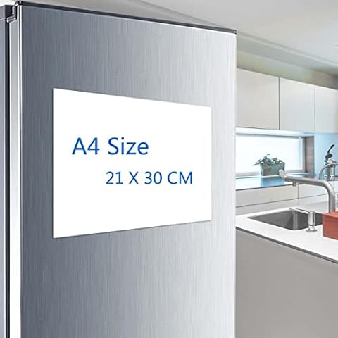 Magnetic Whiteboard for Fridge, A3 to Do List Cover