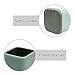 ZUFECY Pencil Holder, Pen Cup Makeup Brush Holder, Desktop Organizer Storage Case Scandinavian Design Stationery for School Home Office Supplies (Green)