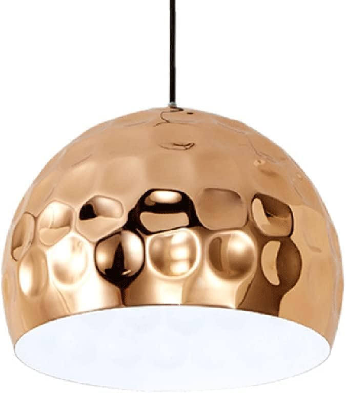 Lampe suspendue industrielle en fer galvanisé lustre chic à tête unique