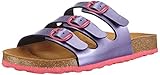 Lico Mädchen Bioline Kids Pantoletten, Lila/ Pink, 31 EU