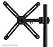 Mount-It! Non-VESA Monitor Mount Adapter Kit – Universal VESA Mount Adapter for 13–27 Inch LCD LED Screens, Converts to 75x75 & 100x100, Heavy Duty Steel Bracket for Desk