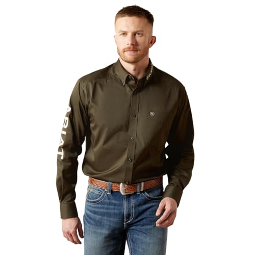 Image of ARIAT Team Logo Twill Classic Fit Shirt