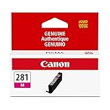 Canon CLI-281 Genuine Magenta Ink Tank, Compatible with TR8520, TS9120,TS8120, TS6120, TS9521C/a, TS9520/a, TS8220, TS6220, TS8320, TS6320, TS702/a, and TR8620/a Series Printers