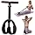 KRNIUC Pedal Resistance Band with Handle | Upgraded 55LBS Exercise Resistance Bands for Core, Abs, Legs, Glutes, Arms, Streng